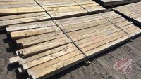 Lift of (24) 2" x 4" x 10' spruce lumber, F43