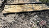 Lift of (24) 2" x 4" x 12' spruce lumber, F43