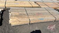 Lift of (48) 2" x 4" x 108 5/8" spruce lumber, F43