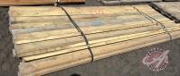 Lift of (24) 2" x 4" x 10' spruce lumber, F43