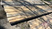 Lift of (16) 2" x 6" x 16' spruce lumber, F43