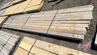 Lift of (30) 1" x 4" x 16' spruce lumber, F43