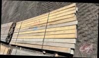 Lift of (24) 2" x 4" x 10' spruce lumber, F43