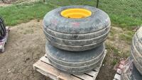 16.5L-16.1SL Good Year imp tire on 8 bolt rim, (A) F86