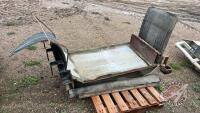 Aluminum checker plate fenders, F125