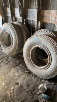 10.00R20 truck tire on rim