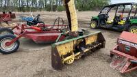 7' JD 260 3pt snowblower, S/N 001317GP, F91