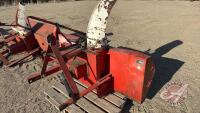 6' McKee 3pt snowblower, S/N 1140, F50