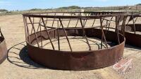 Skirted haysaver rnd bale feeder, F52