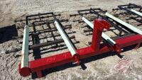 9' Duncan Brothers welding 3pt yard harrows (A), F34