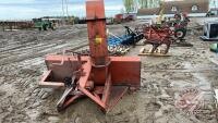 80" IH 70 3pt snowblower, S/N 000515, F174