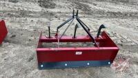(New) Walco 4' 3pt box blade w/scarifiers, F31