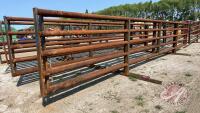30' New 5 bar free standing corral panel, F56