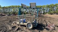 Portable solar waterer, F185.