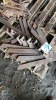 Lot of 22" row crop cultivator shovels - 2