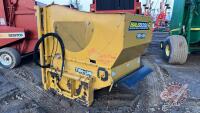 Tube Line Bale Boss R skidsteer mount rnd bale processor, S/N 16BR4513, F114 **Controller - Shed**