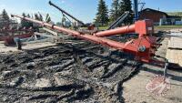 FarmKing 10" x 60' pto swing hopper auger, S/N 970512, F239