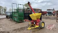 FarmKing 180 roller mill on wheels, S/N 8440054, F162
