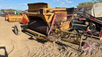 Haybuster Bale buster 256 bale processor, S/N K1000714, F243