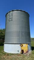 Approx 2100bus Westeel bin on Westeel ground level internal cone, Bin #11, F249 Call Randy (204) 365-7024