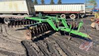 15' JD 630 tandem disc, S/N 010012, F214