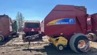 NH BR7090 rnd baler, S/N YDN178459, F183 **Monitor + parts - Shed**