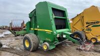 JD 568 rnd baler, S/N 375600, F164 **Monitor - Shed**