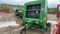 JD 567 rnd baler, S/N 190902, F84 **Monitor, pto adapter, manual - Shed**