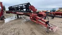 21' CaseIH 721 pt swather, S/N 001976, F84