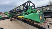 30' JD 930 flex header, S/N F677367, F129 **Manual - Office** **Parts - Shed**