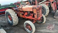 McCormick W4 tractor, S/N 14481, F187 **No Key**