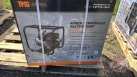 TMG StanForge-100TWP 352 GPM 4" Semi-Trash Water Pump, F35