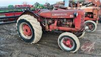 McCormick W4 tractor, S/N 21615, F187 **No Key**