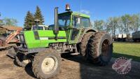 Deutz DX160 2WD tractor, S/N 7624-0051, F84 **Key - Office**