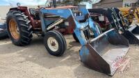 IH 674 2WD dsl tractor, S/N 2430010B108529, F47 ** Key + manual - Office** **Oil filters - Shed**