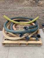 Assorted 3" suction hoses