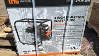 TMG StanForge-80TWP 220 GPM 3" Semi-Trash Water Pump, F35