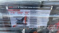 TMG StanForge-TBH88 8-ft Tractor Swing Backhoe Attachment, F35