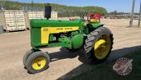 JD 630 gas row crop 2WD tractor, S/N 6303379, F73 *No key*