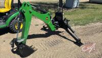 JD 260 Backhoe attachment, S/N 113351, F33 **Manual - Office**
