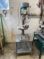 Galaxy 12-speed drill press w/vise