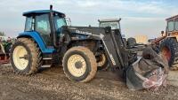 NH 8670 MFWD Tractor, S/N D421019, F219 **Key - Office**