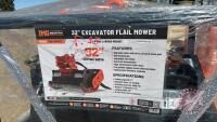 TMG StanForge-EFM32 32" Excavator Brush Flail Mower, F35