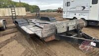 20' Homemade t/a bumper hitch sprayer wagon, (No TOD), F81
