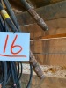 *hydraulic hose – 2x33’-2 female ends, 2x50’ - 4