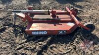 5' Rhino SE5 trailer style rotary brush cutter, F211