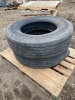 *22.5 steering tires (used) - 3