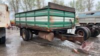 14' Cancade grain box on truck conversion wagon (NO TOD), F123