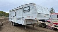 1999 24' Jayco Eagle 243 t/a fifth wheel camper, VIN: 1UJCJ02M8X5LC0055, F80, Owner: Leslie D Olmstead, Seller: Fraser Auction ____________________________ **TOD + Keys - Office**