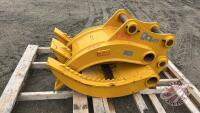(New) Nippon Trading 15-18 ton excavator grapple, S/N GM150102, F100